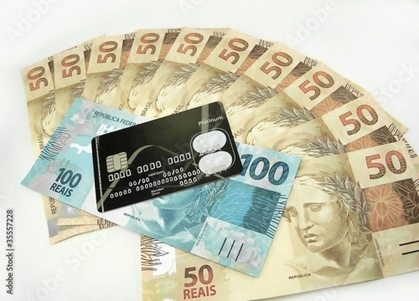 Obraz Money from Brazil - New currency design