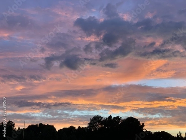 Obraz sunset in the sky