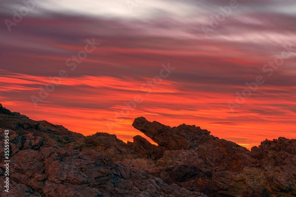 Obraz Crocodile rock at dawn