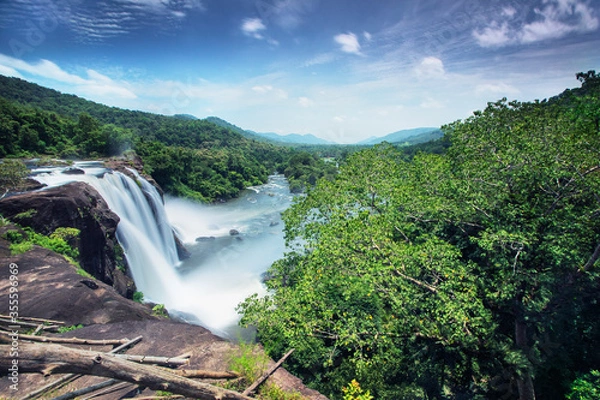 Obraz athirapally water fall