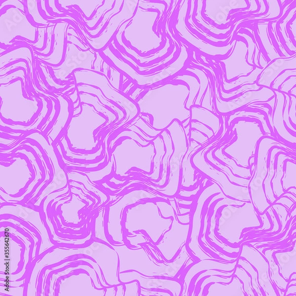 Fototapeta Cute hand-drawn flower seamless pattern.  Can use for print, template, fabric, presentation, textile, banner, poster, wallpaper, digital paper.