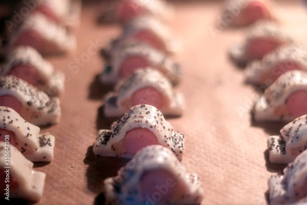 Obraz Des amuse-bouches à l'entrée du four