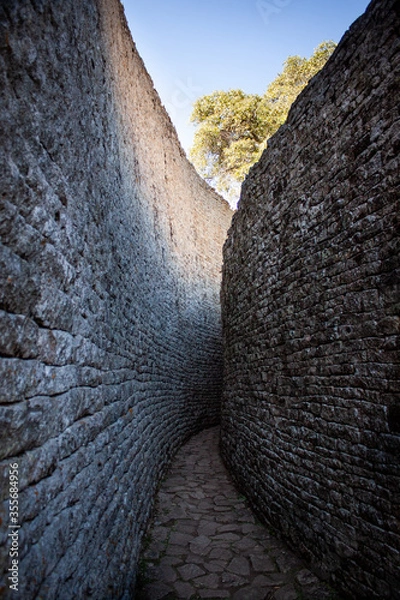 Obraz great zimbabwe walls