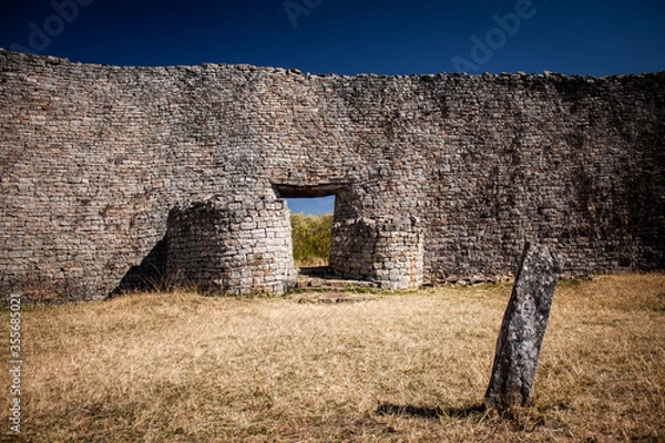 Obraz old stone wall