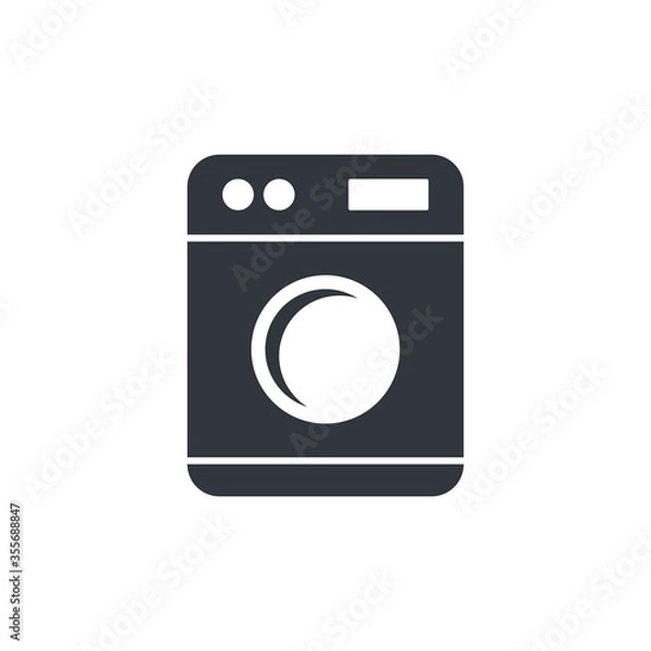 Obraz washing machine logo