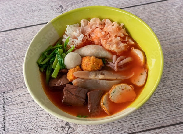 Fototapeta Thai Food Mixes 