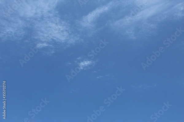 Fototapeta blue sky with clouds