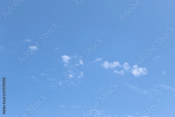 Fototapeta blue sky with clouds