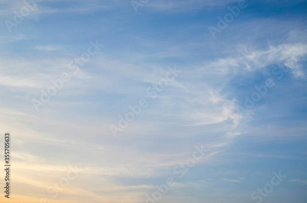 Obraz 夕暮れの空