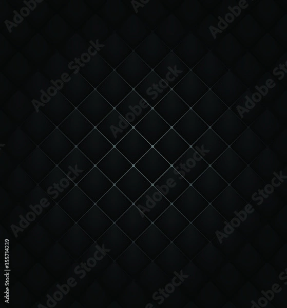 Obraz The background image of a black diamond is arranged repeatedly into a golden pattern in the middle of the image.