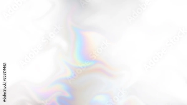 Fototapeta Abstract calm air wallpaper. Soft pastel multicolor illustration. Romantic white background with place for text, copy space. Not trace, include mesh gradient. Vector EPS10