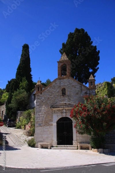 Fototapeta Chapelle Sainte- Claire à Saint Paul de Vence