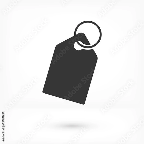 Fototapeta price tag icon vector 10 EPS. lorem ipsum Flat Design JPG