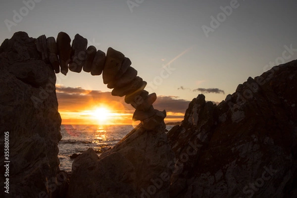 Obraz yen rocks yoga