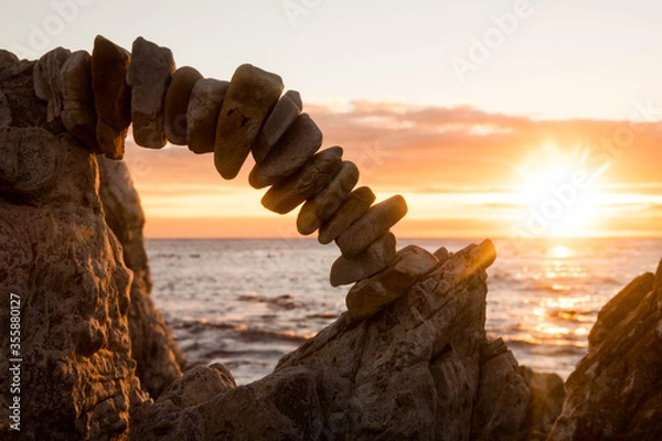 Obraz yen rocks yoga