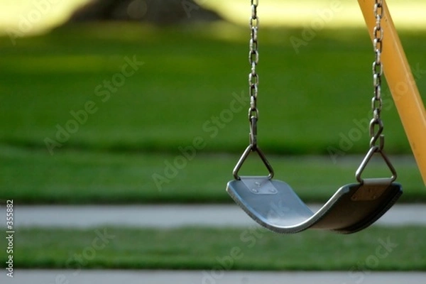 Obraz samotna huśtawka