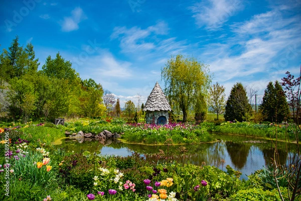 Fototapeta 上野ファームのノームのおうち