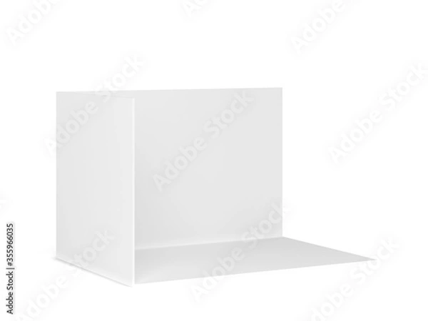 Obraz Simple tradeshow booth mockup