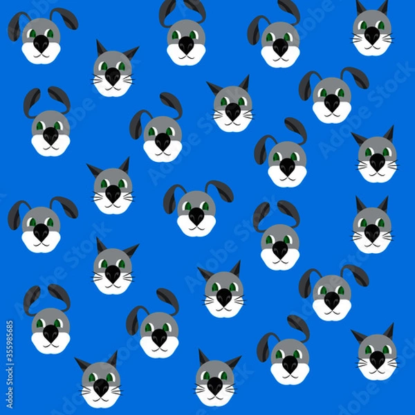 Obraz mosaico animales 