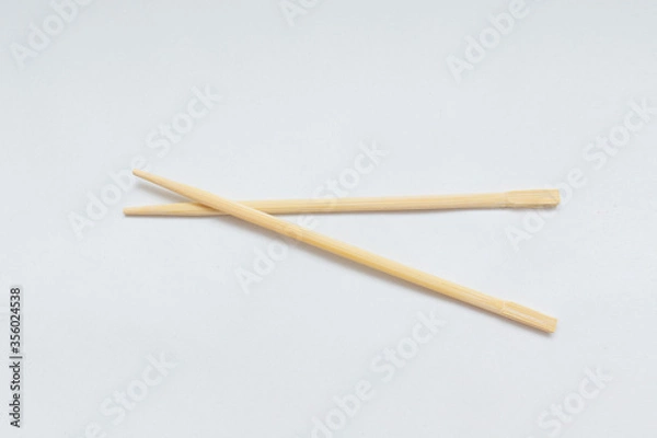 Fototapeta 竹割りばし 食べ物  使い捨て