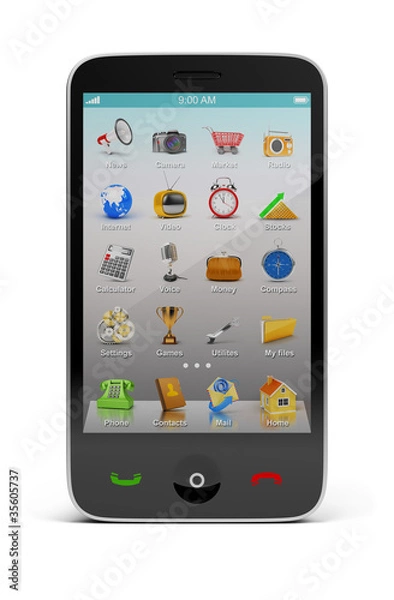 Obraz smartphone