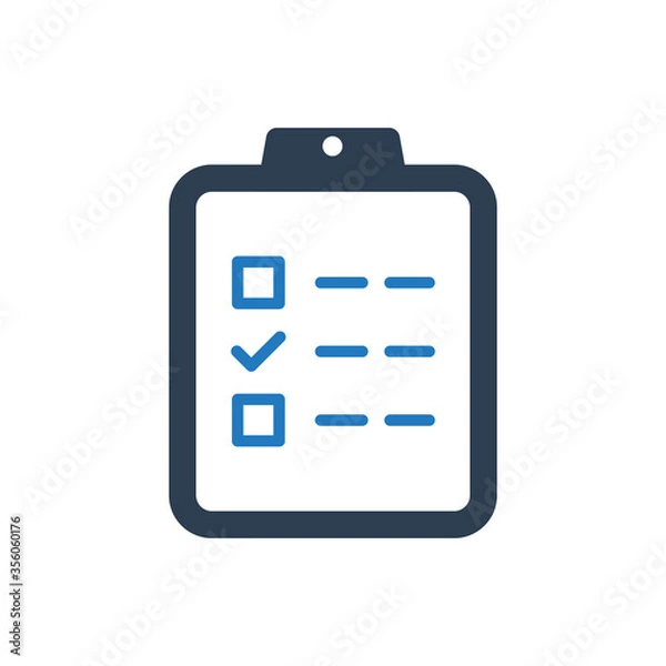 Fototapeta To Do List Icon