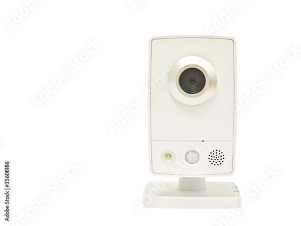 Fototapeta Web Camera Isolated on White Background