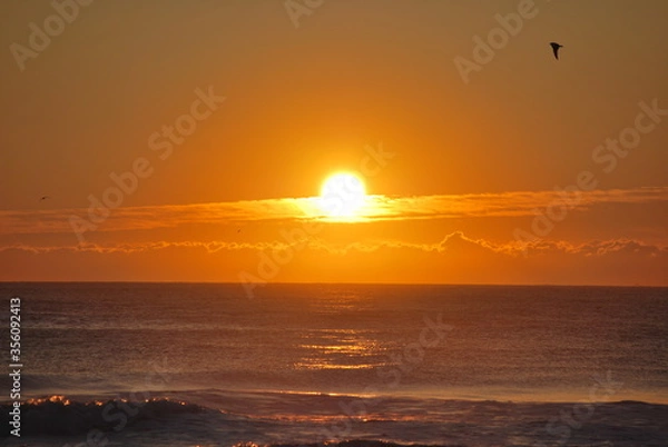 Fototapeta Ocean Sunset