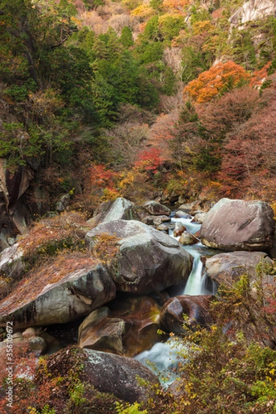 Fototapeta 【2019年】山梨県甲府市・昇仙峡