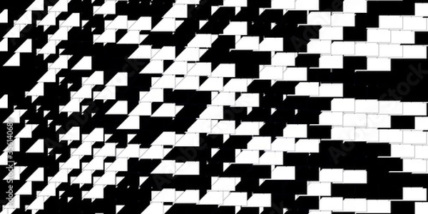 Fototapeta Dark BLUE vector texture with lines. Gradient illustration with straight lines in abstract style. Best design for your posters, banners.