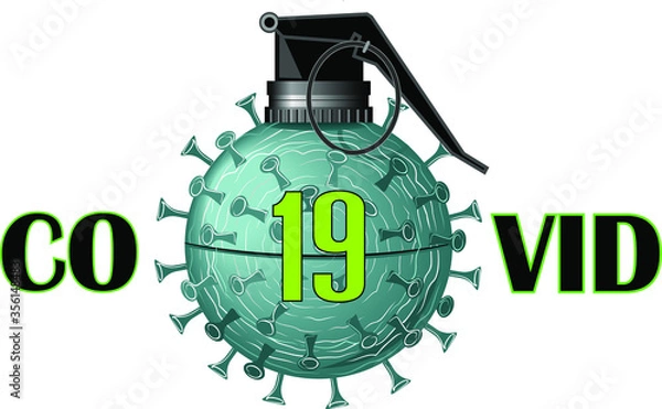 Obraz covid19 virus sign