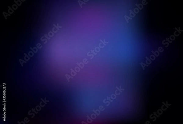 Fototapeta Dark Purple vector colorful abstract background.