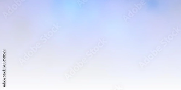 Fototapeta Dark BLUE vector backdrop with cumulus. Colorful illustration with abstract gradient clouds. Pattern for your commercials.