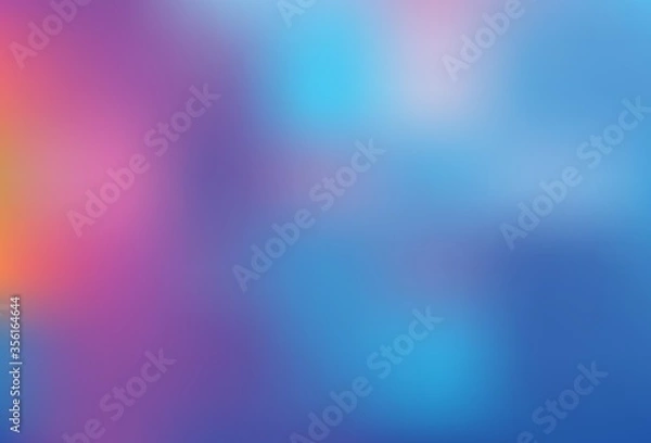 Fototapeta Light Blue, Red vector blurred bright pattern.