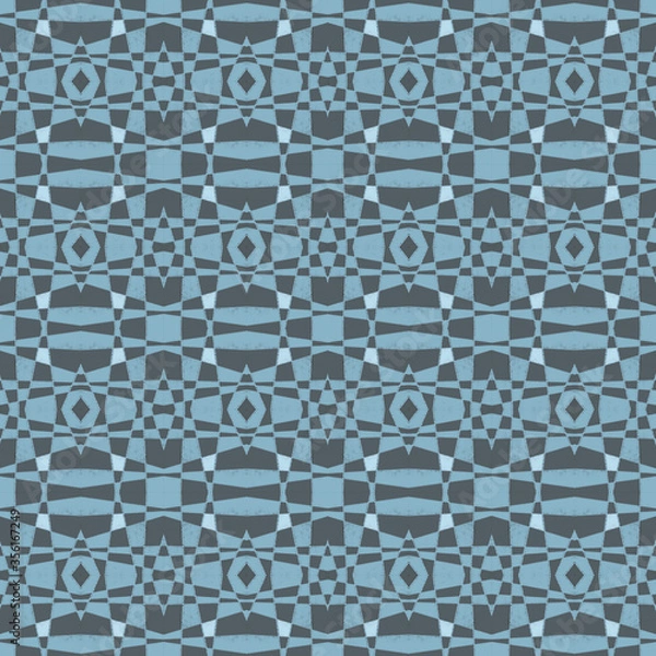 Obraz blue background seamless pattern 