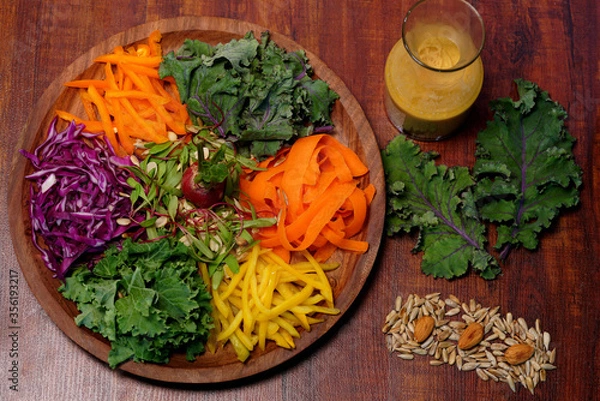 Obraz Beetroot, Cabbage, Red Cabbage, Carrot