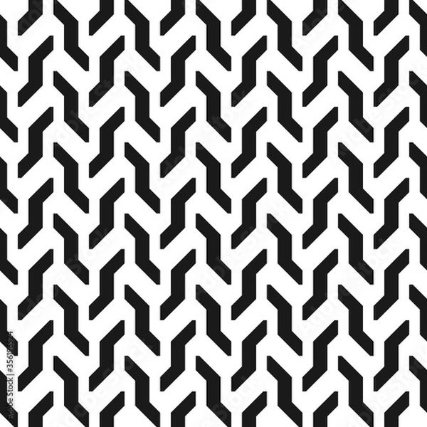 Obraz Seamless geometric abstract pattern with shape of tire protector