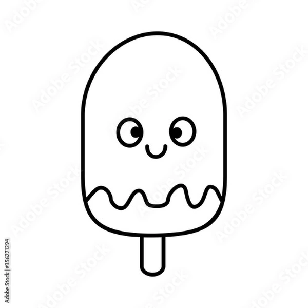 Fototapeta vector icon ice cream