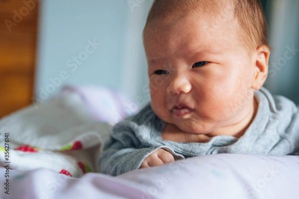 Obraz cute infant boy at home