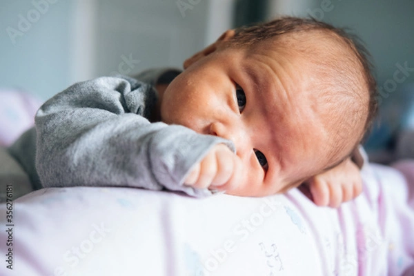 Obraz cute infant boy at home