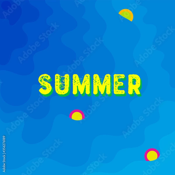 Fototapeta summer holiday background