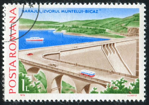 Fototapeta stamp dam