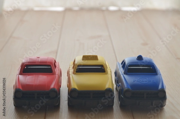 Fototapeta 車のおもちゃ