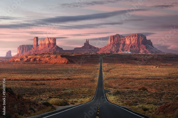 Fototapeta Monument Valley, Tribal Park, Arizona, Utah, USA
