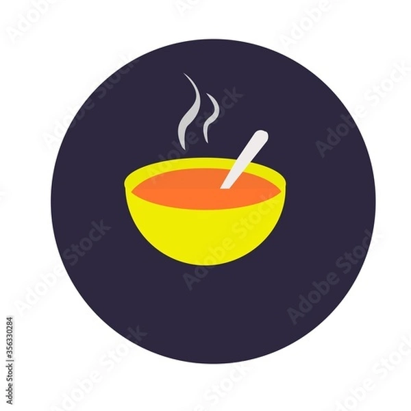 Obraz burning candle on a black background