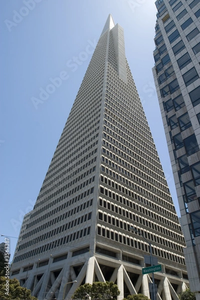Fototapeta Skyscrapers in Downtown San Francisco