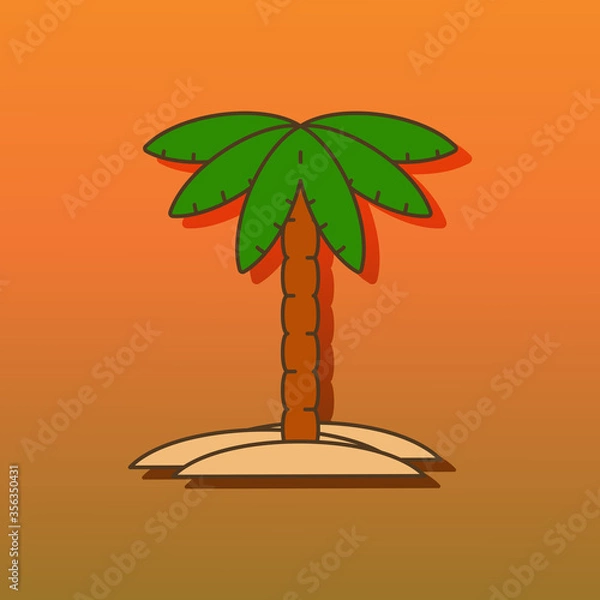 Fototapeta Palm tree