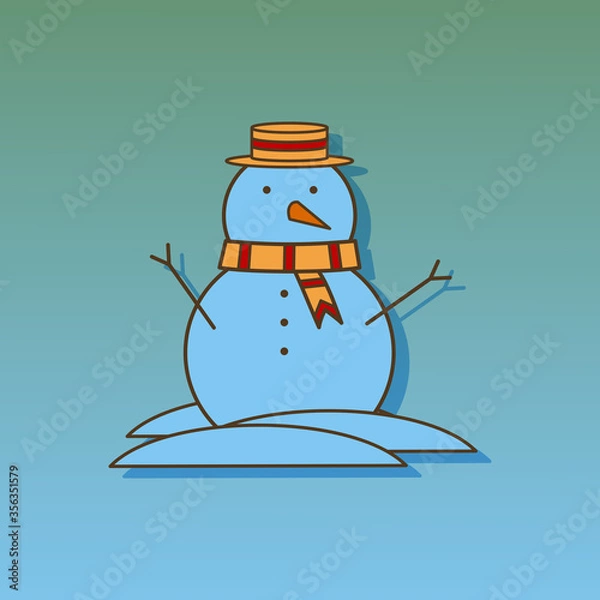 Fototapeta Snowman