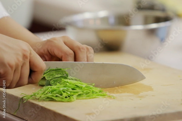 Obraz キャベツの千切り