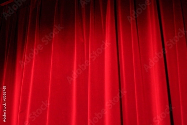 Obraz rideau rouge